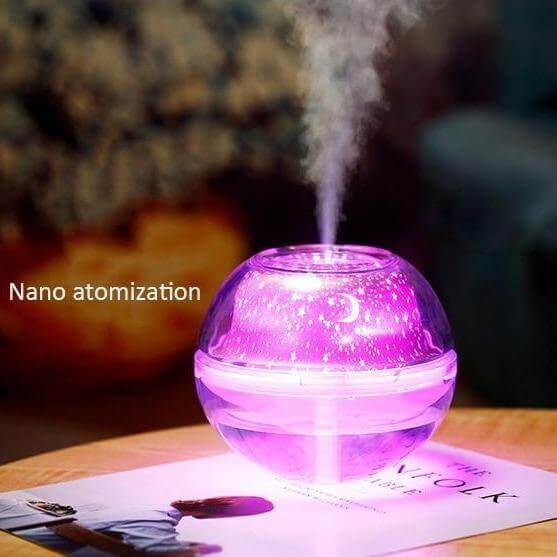 Ultrasonic Colorful Aromatherapy Air Humidifier Diffuser Sky Lamp - MaviGadget