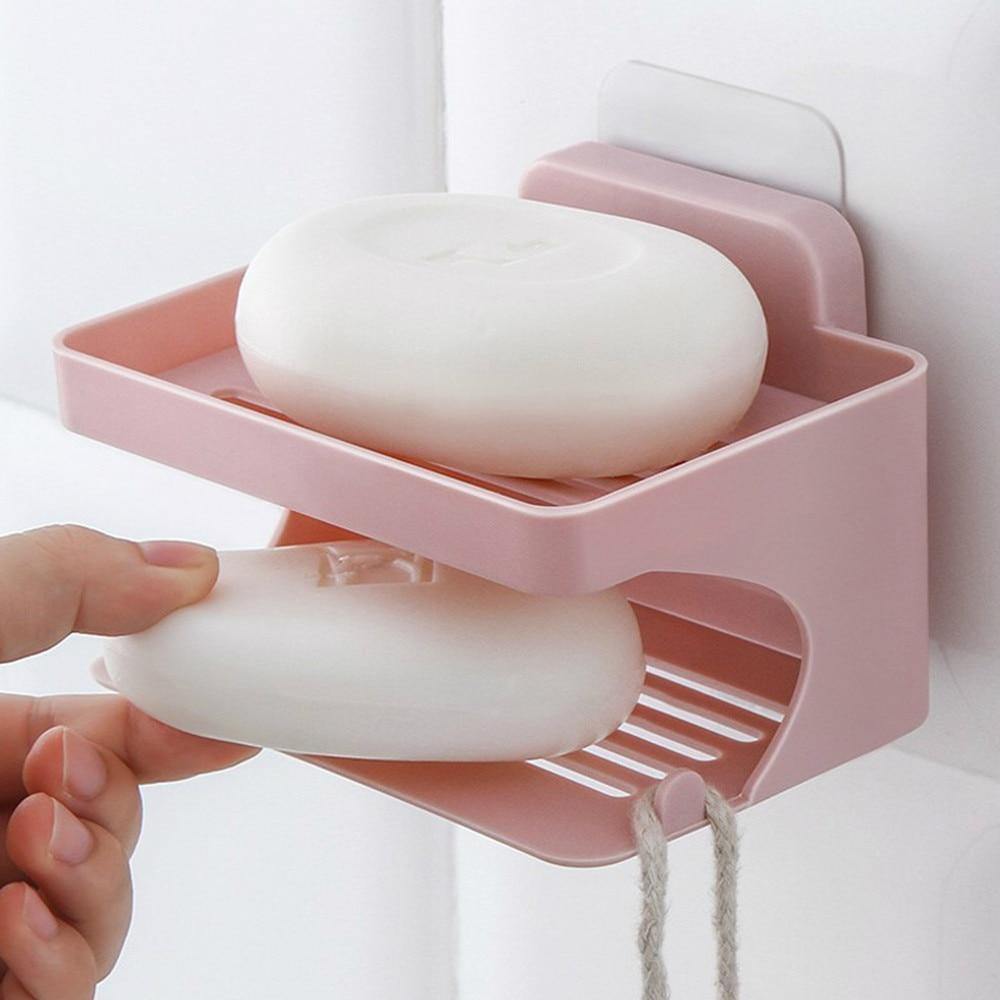 Multifunctional Smart Suction Soap Holder Rack - MaviGadget