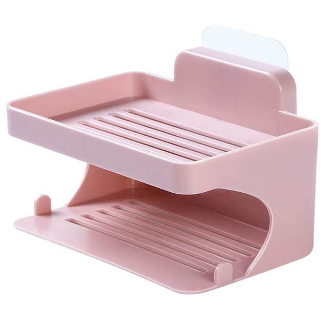 Multifunctional Smart Suction Soap Holder Rack - MaviGadget