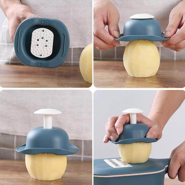 Pastel Multifunctional Easy Storage Grater - MaviGadget