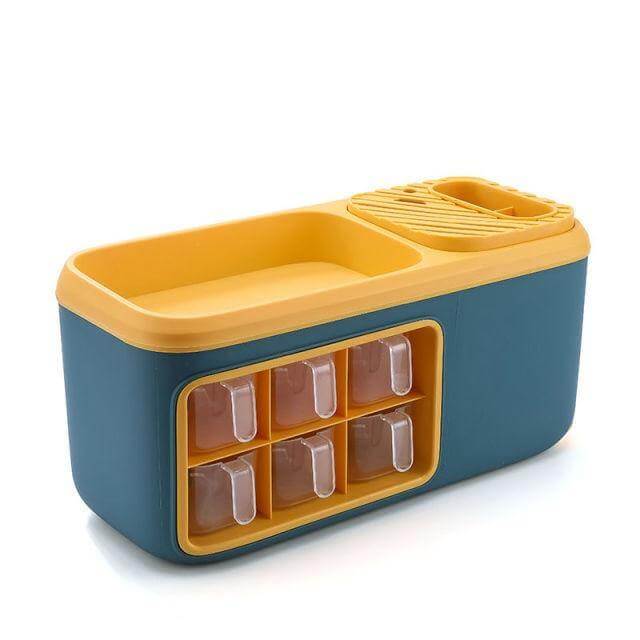 Multifunctional Kitchen Silverware Grain Storage Organizer - MaviGadget