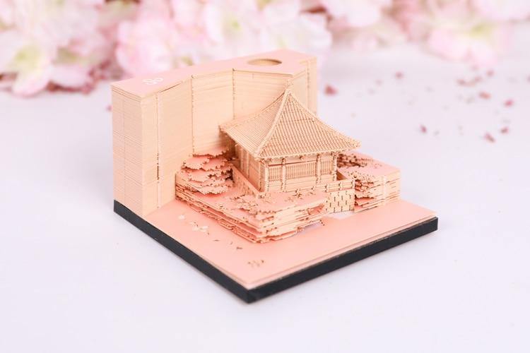 Creative 3D Ancient Architectural Creative Paper - MaviGadget