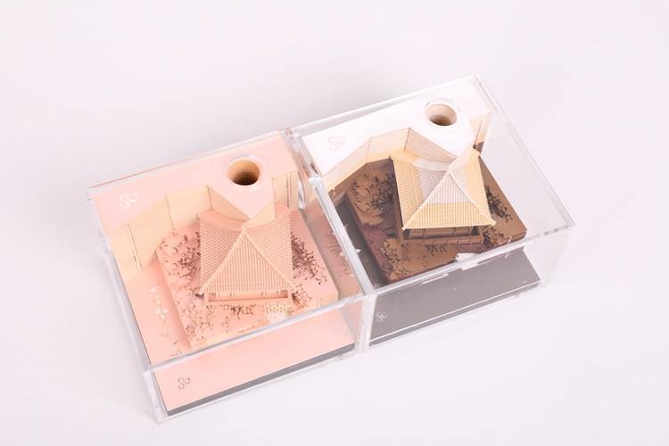 Creative 3D Ancient Architectural Creative Paper - MaviGadget