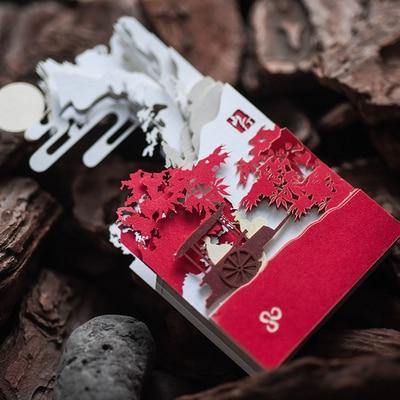 Creative 3D Ancient Architectural Creative Paper - MaviGadget