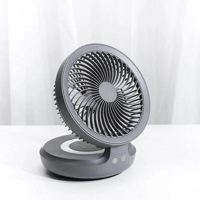 Rechargeable Foldable Wireless Fan Night lamp - MaviGadget