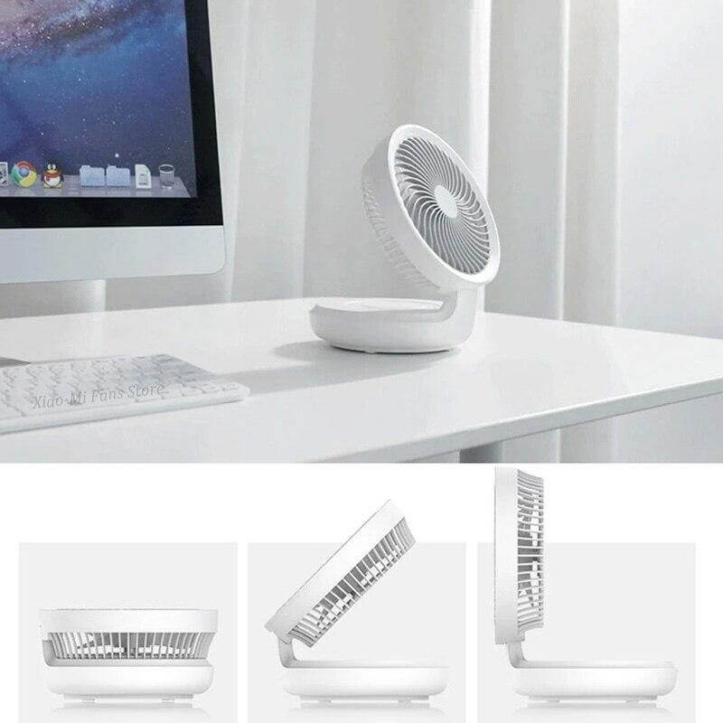 Rechargeable Foldable Wireless Fan Night lamp - MaviGadget