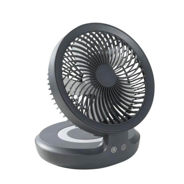 Rechargeable Foldable Wireless Fan Night lamp - MaviGadget