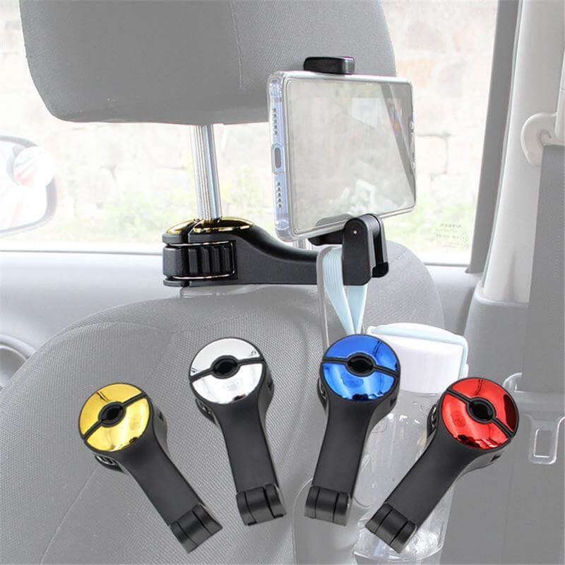 Car Headrest Phone Holder Hook - MaviGadget