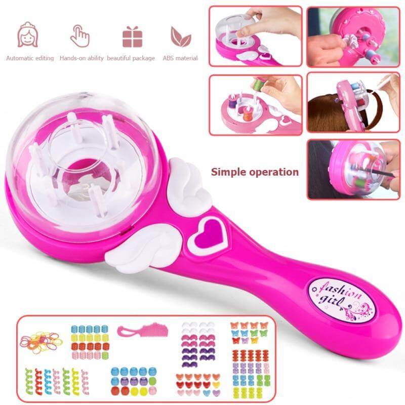 DIY Automatic Hair Styling Braider - MaviGadget