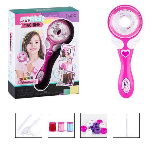 DIY Automatic Hair Styling Braider - MaviGadget