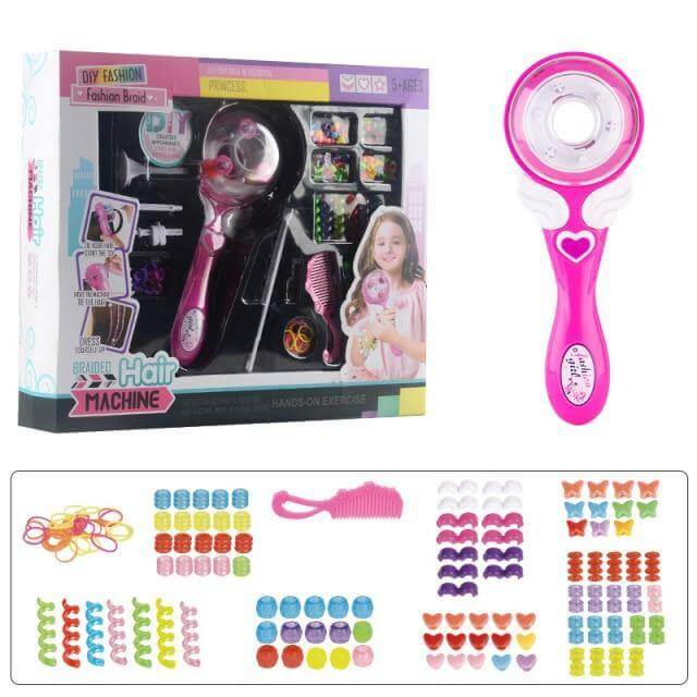 DIY Automatic Hair Styling Braider - MaviGadget