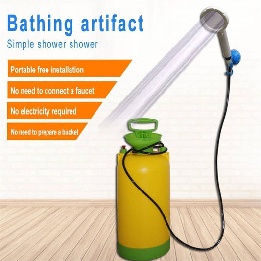 Outdoor Portable Self-Priming Simple Shower - MaviGadget