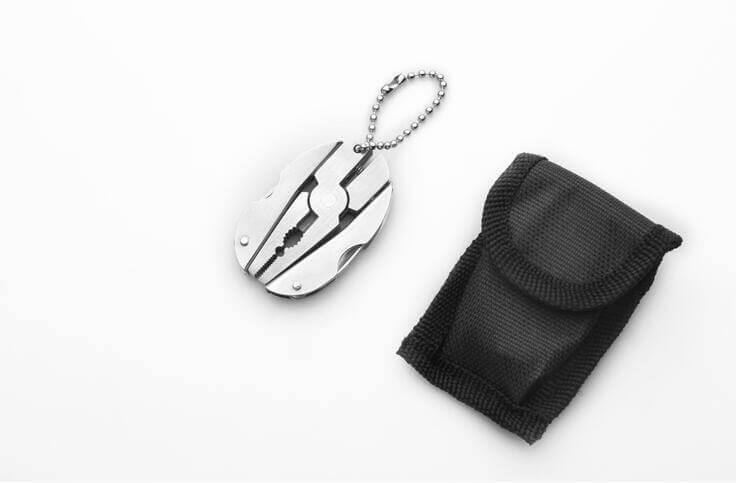6in1 Foldable Travel Camping Keychain Tool Kit - MaviGadget