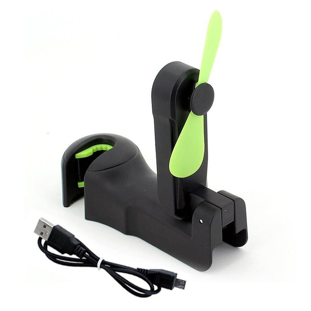 Universal Adjustable Car Headrest Fan with Hook - MaviGadget