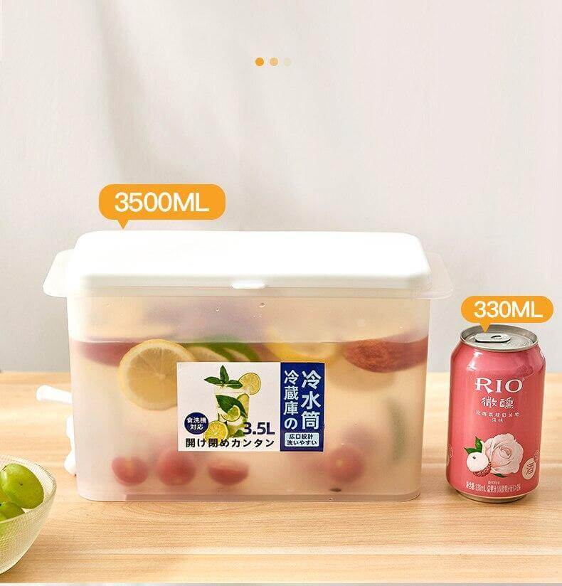 3.5L Fridge Cold Water Juice Dispenser - MaviGadget