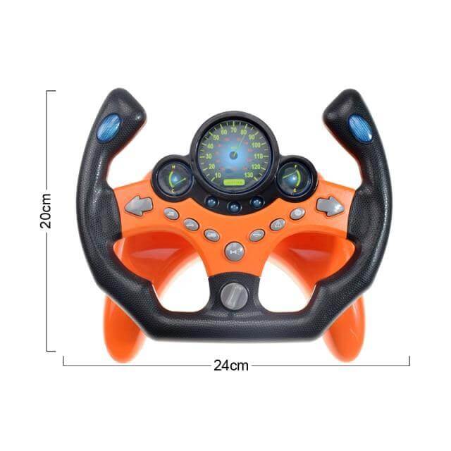 Electric Educational Car Simulation Steering Wheel Toy - MaviGadget