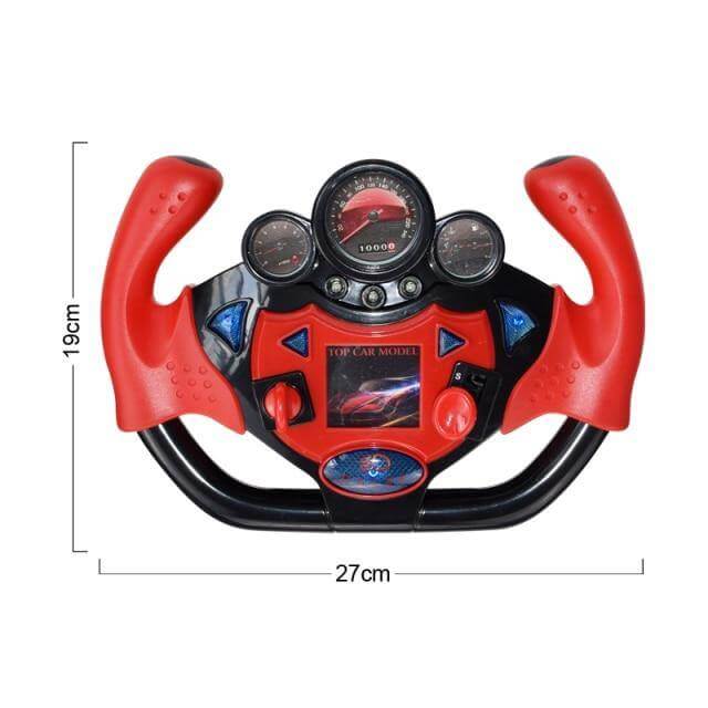 Electric Educational Car Simulation Steering Wheel Toy - MaviGadget