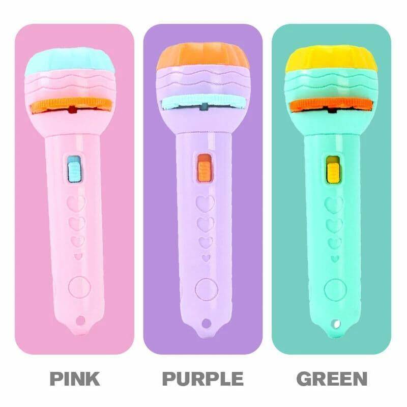 Educational Cartoon Kids Flashlight Projector - MaviGadget