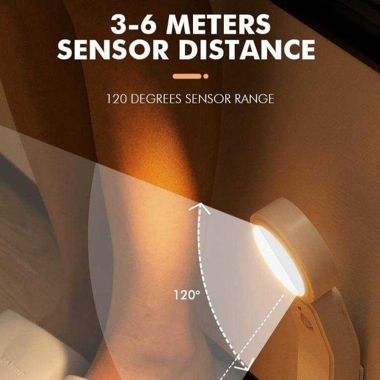 Rechargeable Motion Sensor LED Night Lamp - MaviGadget