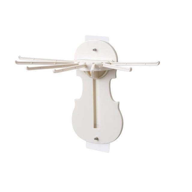 No-Drill Foldable Wall-Mounted Kitchen Storage Rack - MaviGadget