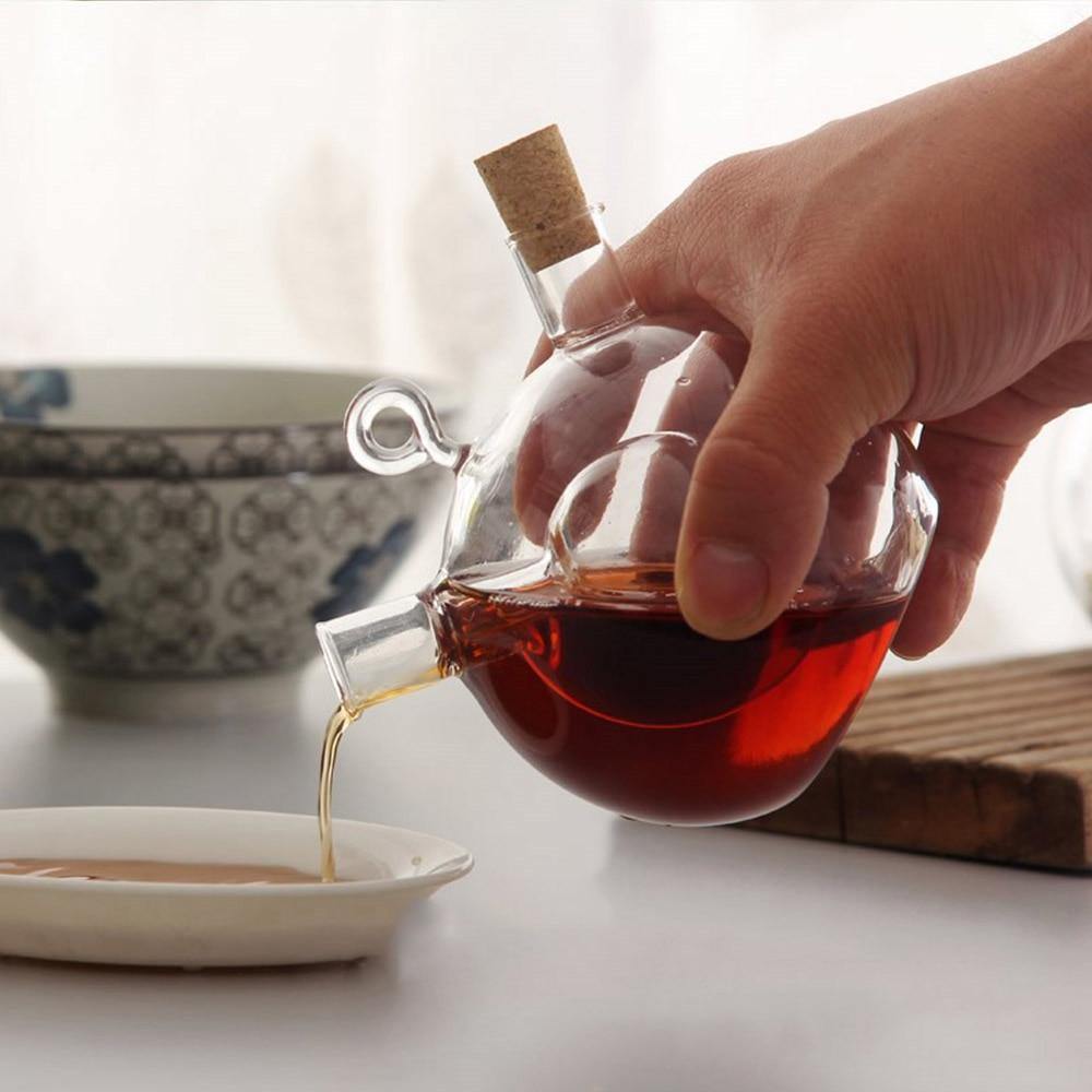 Leakproof 2 in 1 Oil Bottle Dispenser - MaviGadget