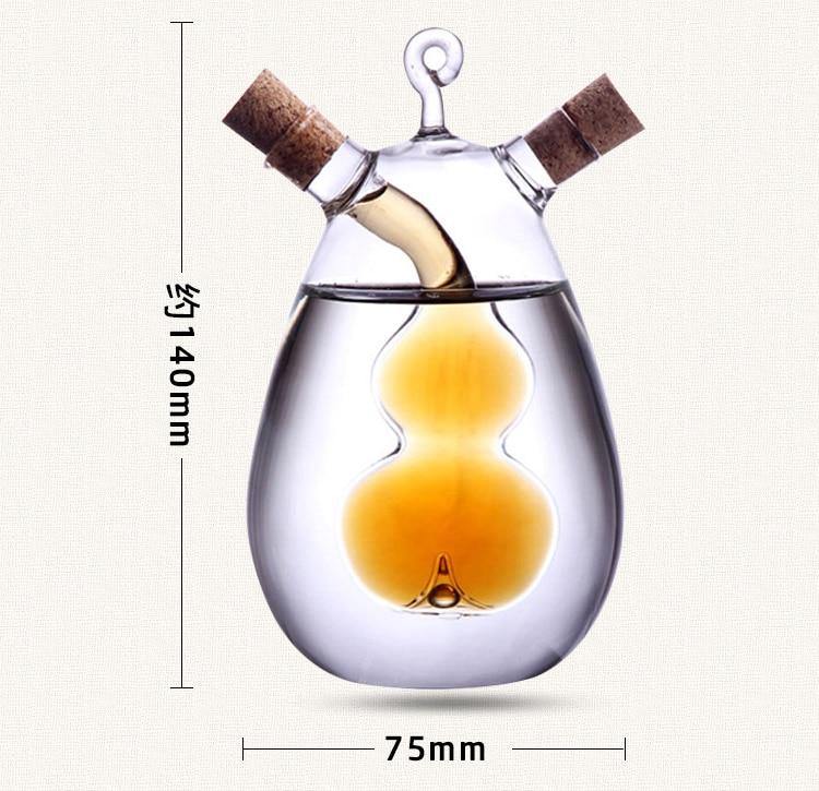 Leakproof 2 in 1 Oil Bottle Dispenser - MaviGadget