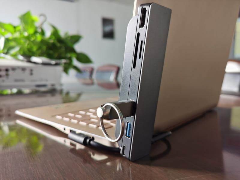 6in1 USB-C Docking Station Adapter Hub - MaviGadget