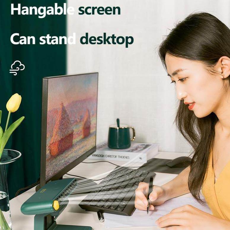 Portable Mini Rechargeable Cooler Fan - MaviGadget