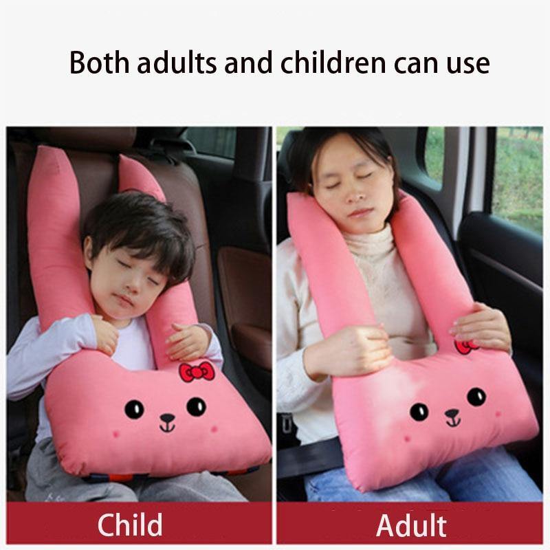 Kids Car Seat Belt Travel Pillow - MaviGadget