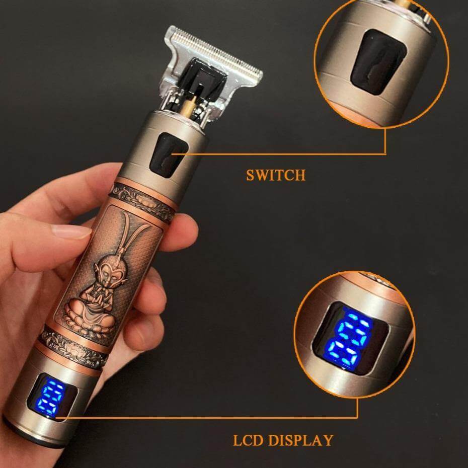 Elegant Vintage Professional Electric Men Hair Trimmer - MaviGadget