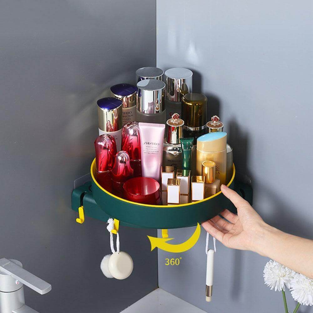 Triangle Wall-mounted Corner Kitchen Organizer Storage Rack - MaviGadget