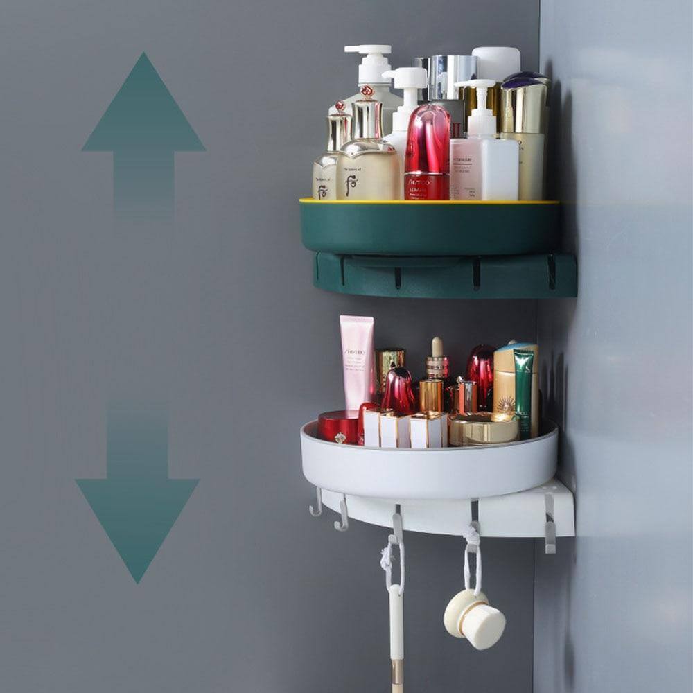 Triangle Wall-mounted Corner Kitchen Organizer Storage Rack - MaviGadget
