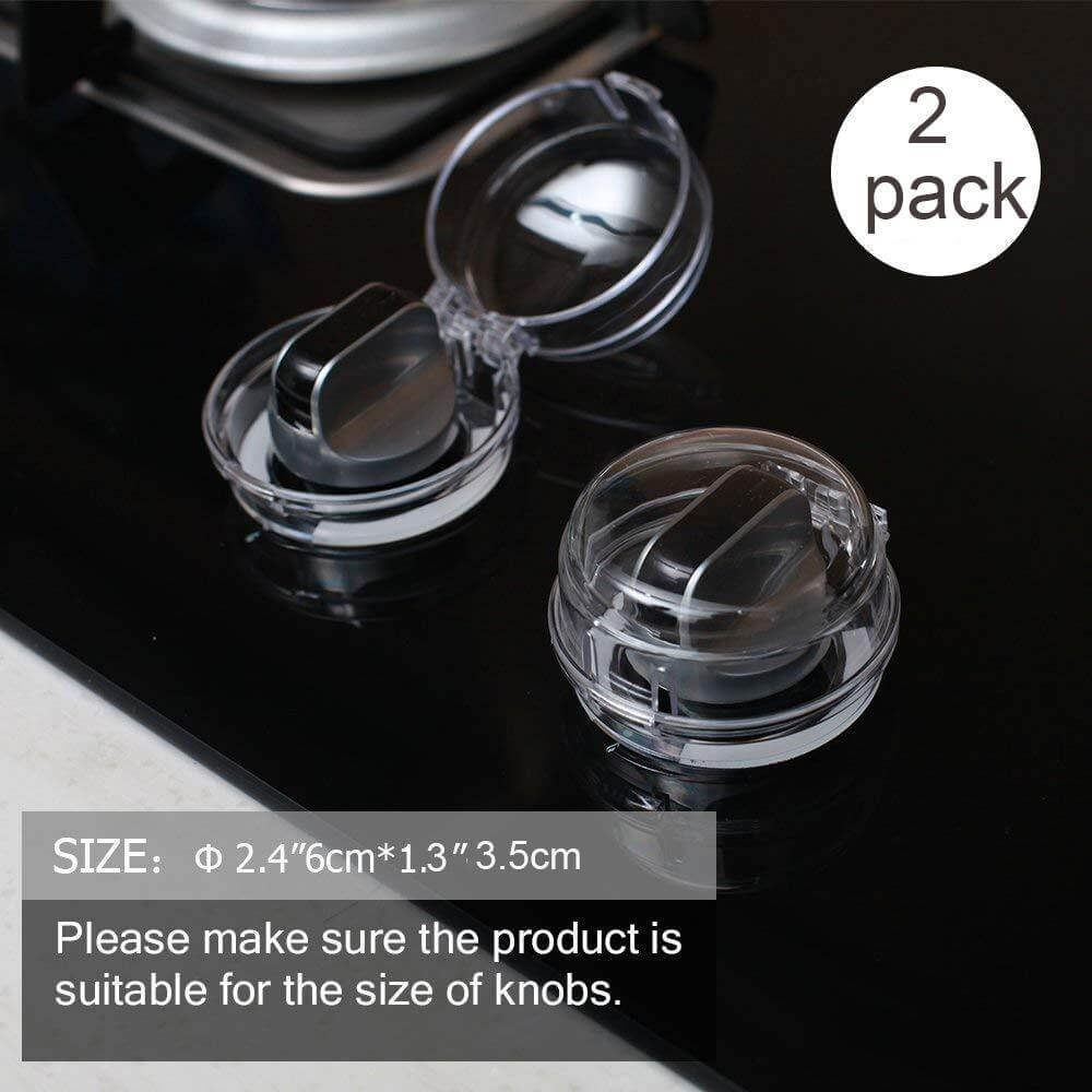 2Pcs Kids Safety Gas Switch Cover - MaviGadget
