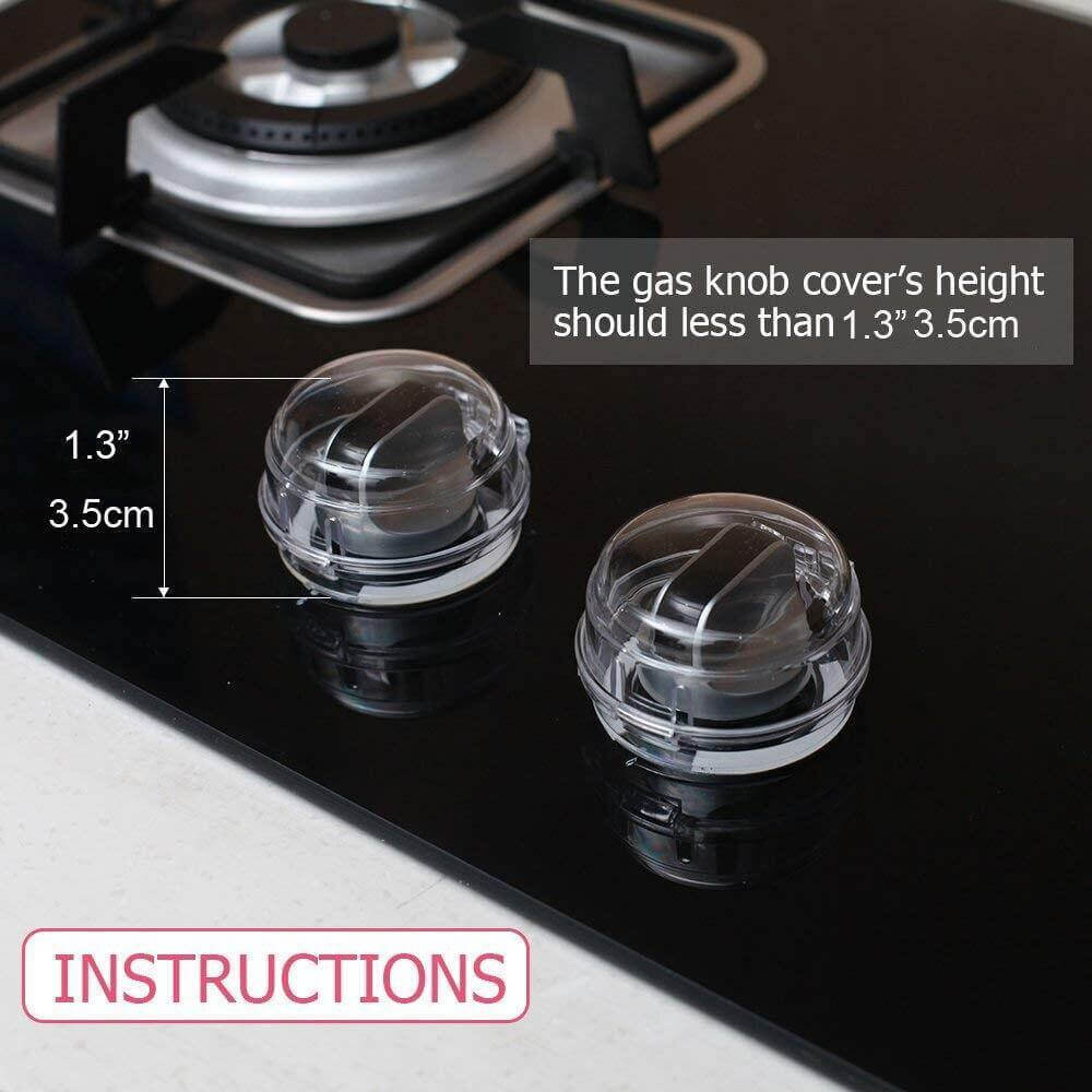 2Pcs Kids Safety Gas Switch Cover - MaviGadget