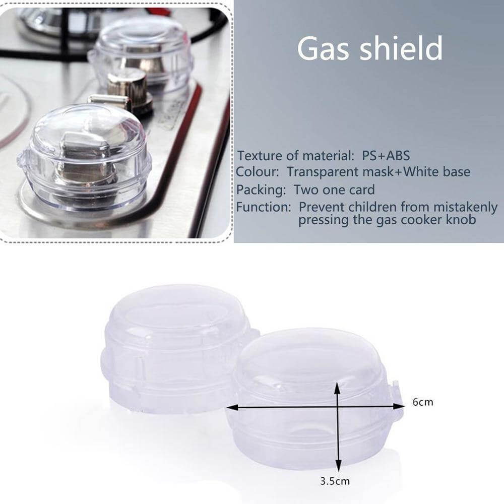 2Pcs Kids Safety Gas Switch Cover - MaviGadget