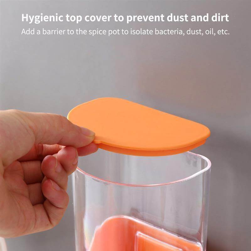 Wall Mounted Kitchen Oil Storage Dispenser - MaviGadget