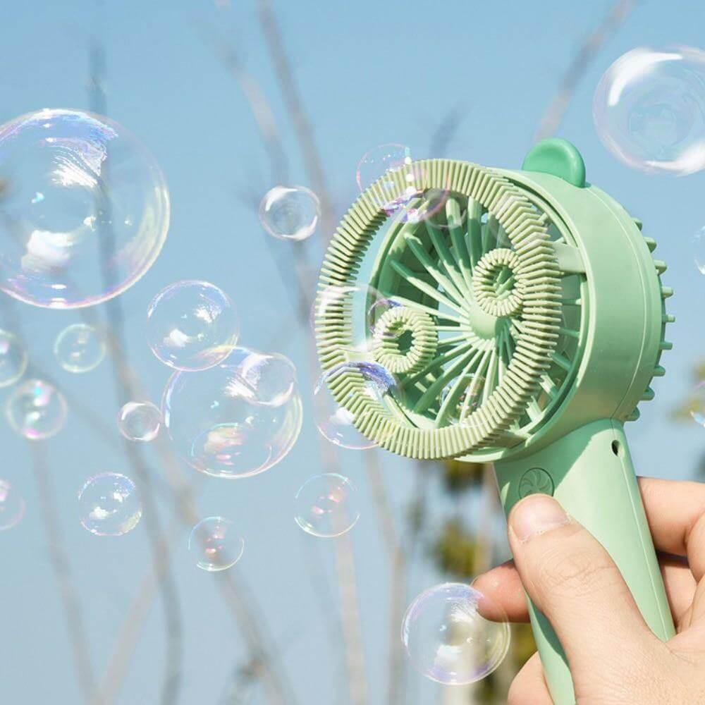 Magic Fan USB Automatic Bubble Blower Machine - MaviGadget