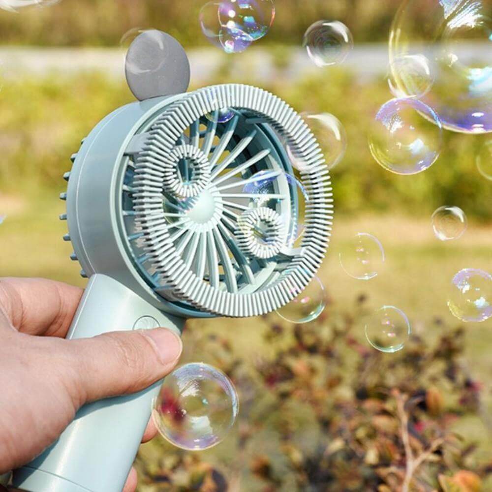 Magic Fan USB Automatic Bubble Blower Machine - MaviGadget