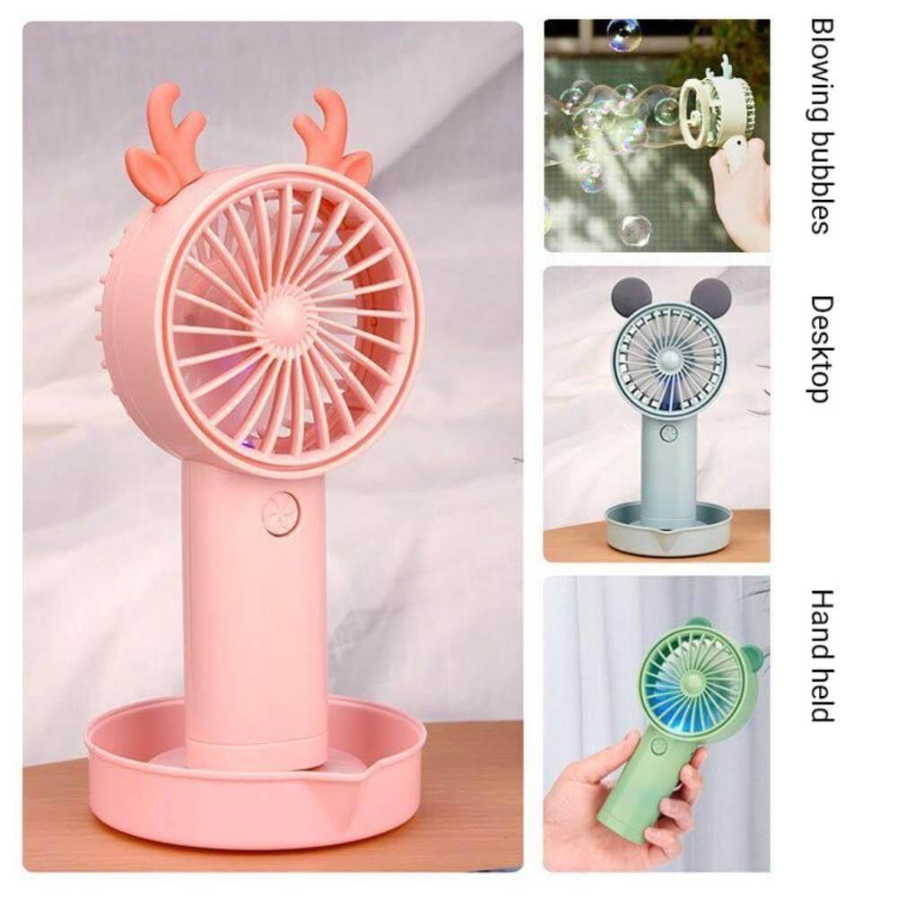 Magic Fan USB Automatic Bubble Blower Machine - MaviGadget
