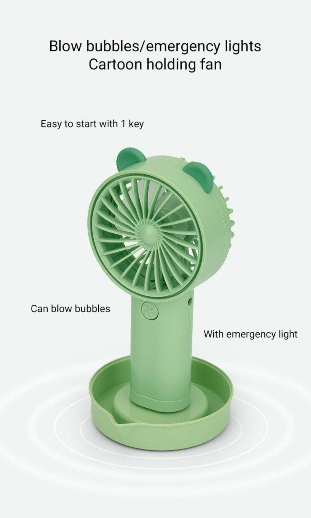 Magic Fan USB Automatic Bubble Blower Machine - MaviGadget