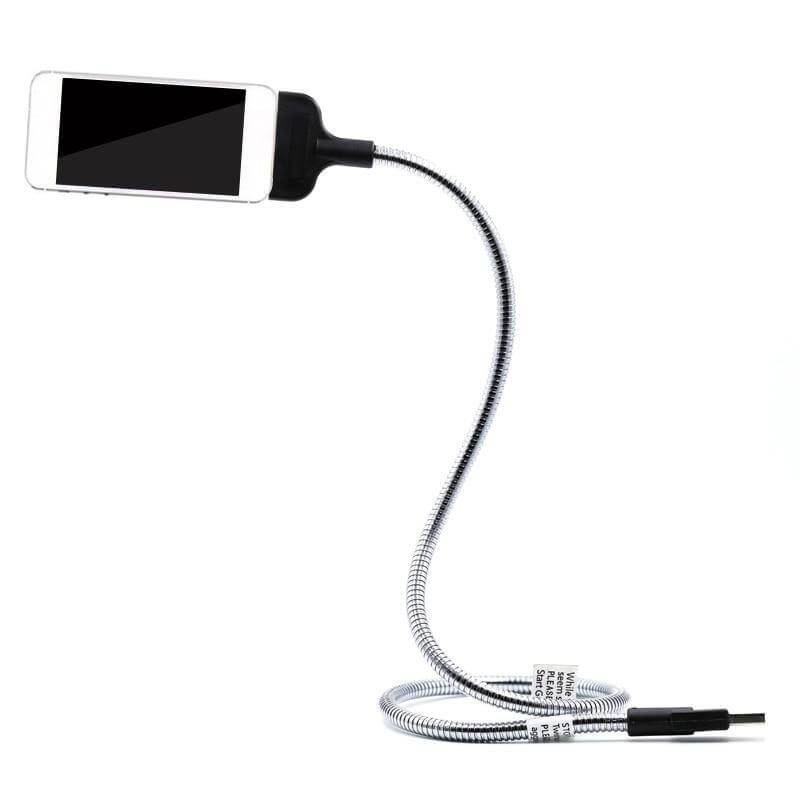 Lazy Flexible Smartphone Charger Stand - MaviGadget