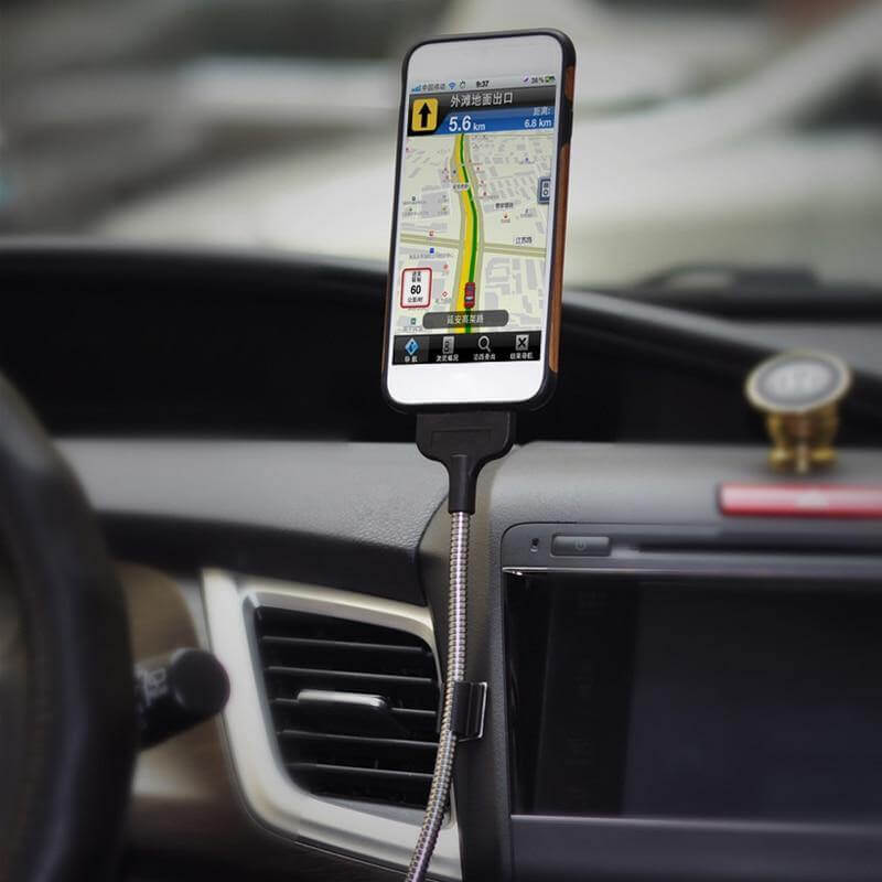 Lazy Flexible Smartphone Charger Stand - MaviGadget