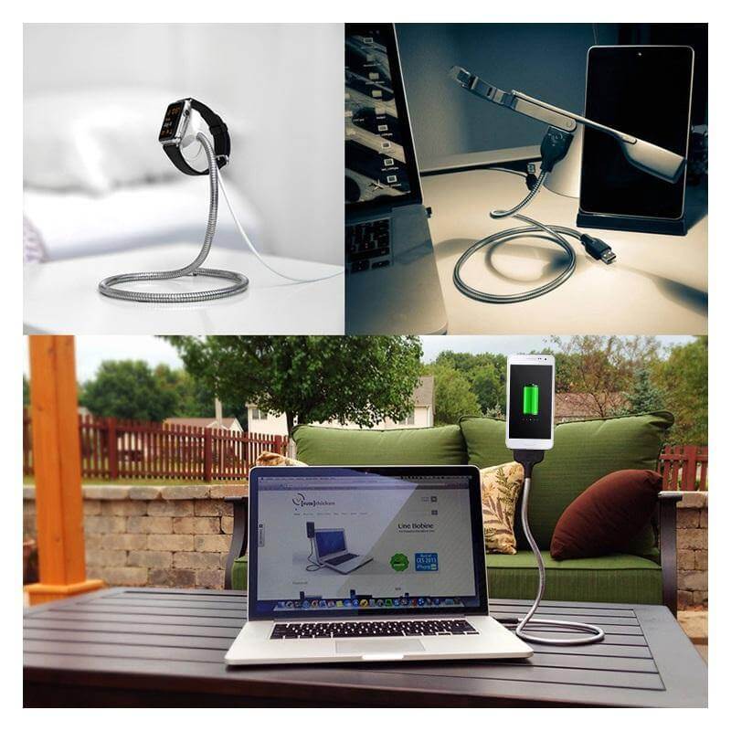 Lazy Flexible Smartphone Charger Stand - MaviGadget