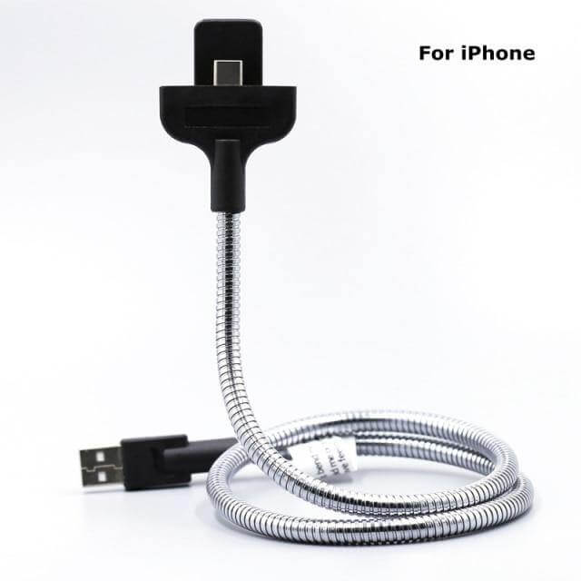 Lazy Flexible Smartphone Charger Stand - MaviGadget