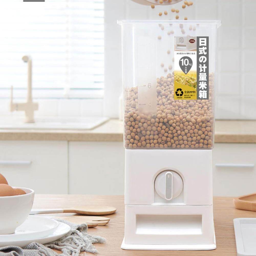 Moisture-proof Simple Grain Storage Dispenser - MaviGadget