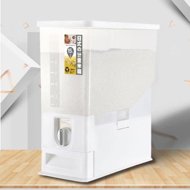 Moisture-proof Simple Grain Storage Dispenser - MaviGadget