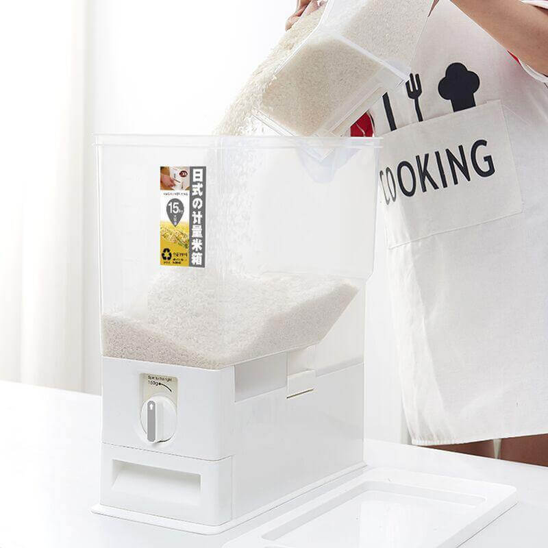 Moisture-proof Simple Grain Storage Dispenser - MaviGadget