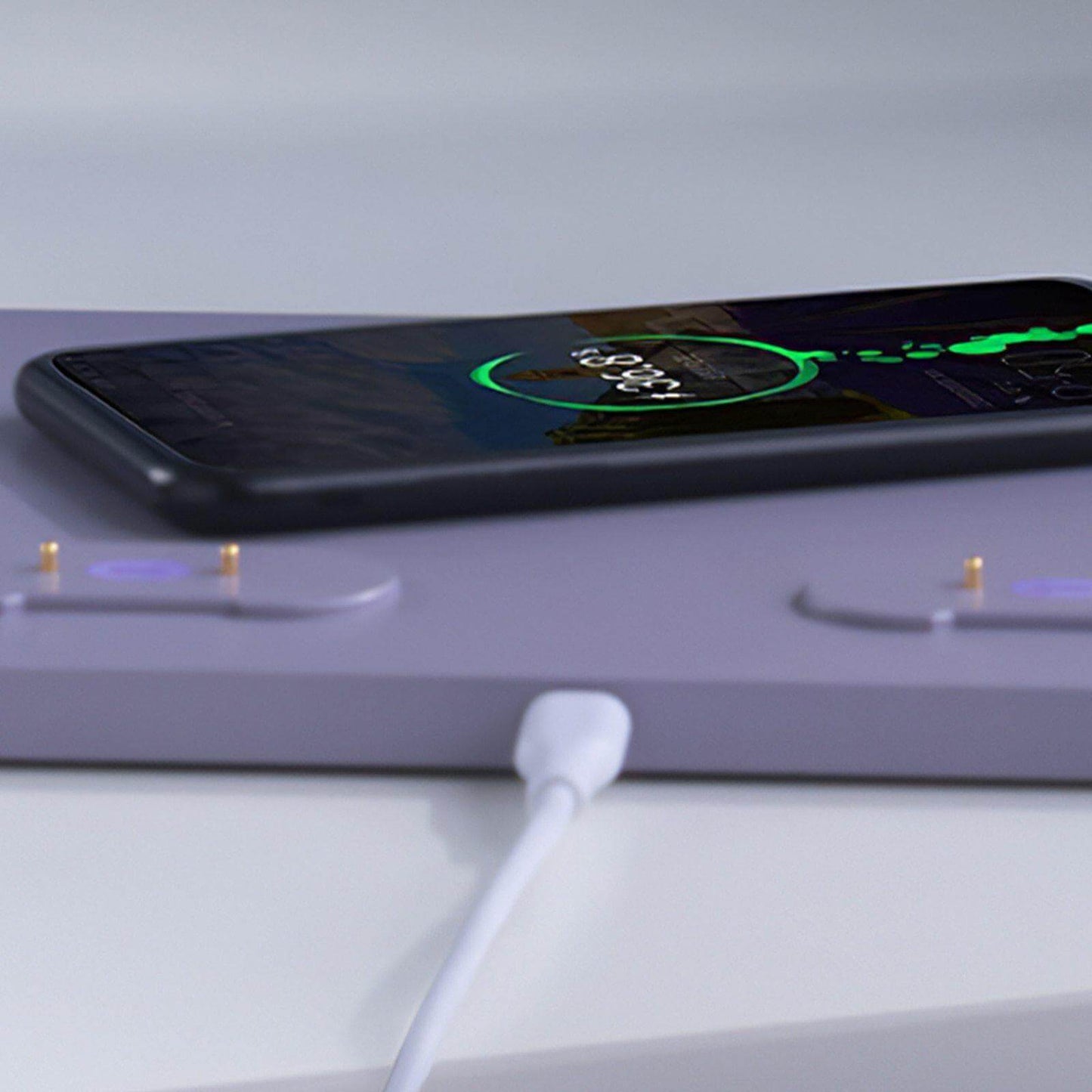 Wireless Charger Humidifier Bluetooth Speaker Night Lamp - MaviGadget