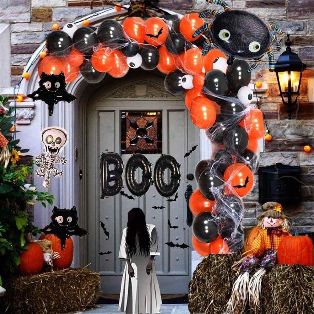 Halloween Colors Home Decoration Balloon Kit - MaviGadget