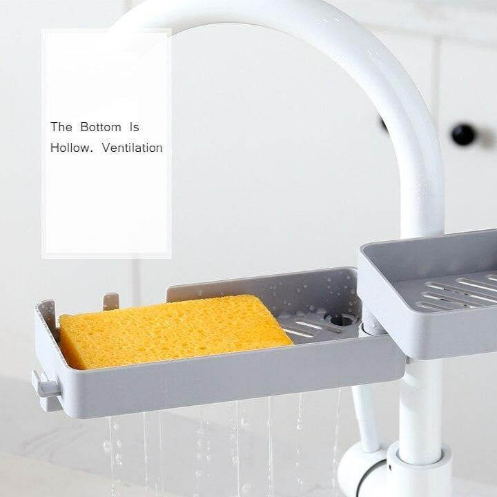 Multilayer Rotatable Kitchen Sink Drain Organizer - MaviGadget
